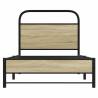 Sonoma Oak Bed Frame 80x200 cm - Stylish and Durable Design