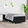 Black Single Fabric Bed Frame (UKIEFINO) - Stylish & Durable