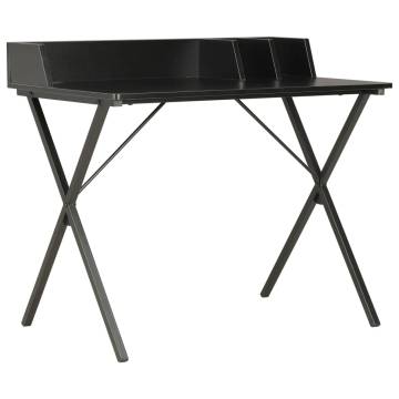 Sleek Black Desk 80x50x84 cm | Modern Office Furniture