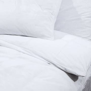 Duvet Cover Set White 135x200 cm Cotton - Soft & Elegant