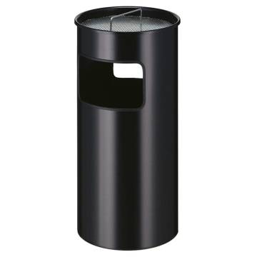 V-Part Ash-Waste Paper Bin 50L Black - Quality & Safety