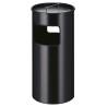 V-Part Ash-Waste Paper Bin 50 L Black Capacity 50 l 