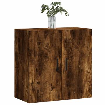 Wall Cabinet Smoked Oak 60x31x60 cm | Stylish Storage Solution