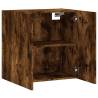 Wall Cabinet Smoked Oak 60x31x60 cm | Stylish Storage Solution