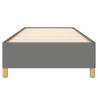 Dark Grey Single Bed Frame 90x190 cm - Stylish & Durable