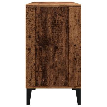 Old Wood Sink Cabinet 80x33x60 cm | Elegant Bathroom Storage