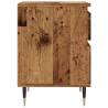 Stylish Bedside Cabinets - 2 pcs Old Wood | Hipo Market UK