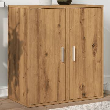 Shoe Cabinets 2 pcs Artisan Oak | Durable Storage Solution