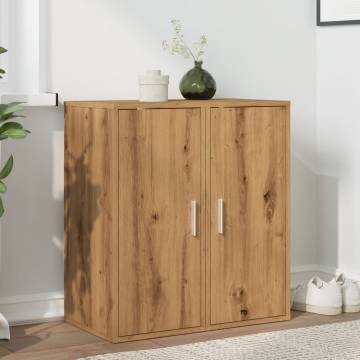 Shoe Cabinets 2 pcs Artisan Oak | Durable Storage Solution