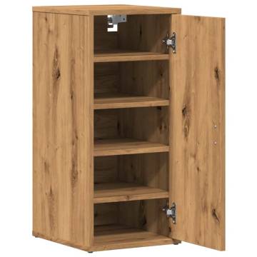 Shoe Cabinets 2 pcs Artisan Oak | Durable Storage Solution