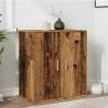 Shoe Cabinets 2 pcs Old Wood - Durable & Stylish Storage