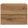 Wall-mounted Bedside Cabinets - Artisan Oak 2 pcs | HipoMarket