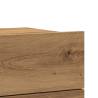 Wall-mounted Bedside Cabinets - Artisan Oak 2 pcs | HipoMarket