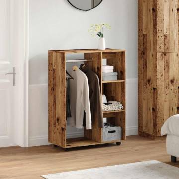 Old Wood Wardrobe 80x40x110 cm | Stylish Storage Solution