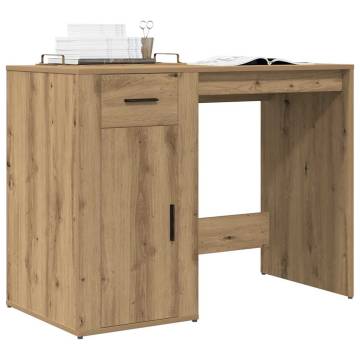 Elegant Desk in Artisan Oak - 100x49x75 cm | Hipo Market