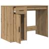 Elegant Desk in Artisan Oak - 100x49x75 cm | Hipo Market