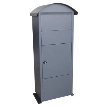 V-Part Parcel Mailbox Victorian Anthracite - Secure & Stylish