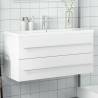  Bathroom Sink Cabinet with Built-in Basin White Colour white Size 100 x 38.5 x 48 cm Quantity in Package 1 Model with faucet 