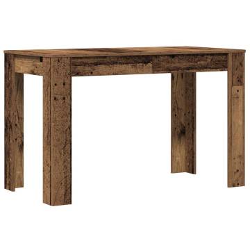 Dining Table Old Wood 120x60 cm - Stylish & Durable