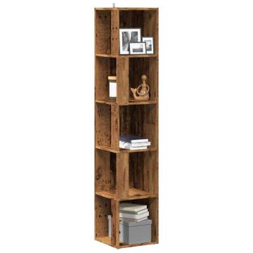 Corner Cabinet Old Wood | Stylish Storage Solution