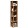  Corner Cabinet Old Wood 33x33x165 cm Engineered Wood Colour old wood Size 33 x 33 x 165 cm Quantity in Package 1 Number of 