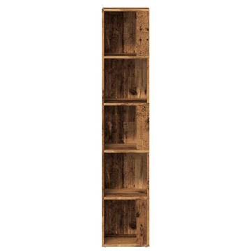 Corner Cabinet Old Wood | Stylish Storage Solution