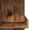 Bar Table with Storage Rack - Old Wood 100x48x101.5 cm