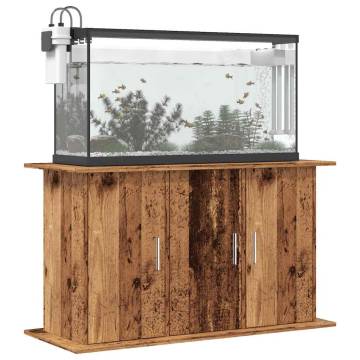 Aquarium Stand Old Wood 101x41x58 cm - Durable & Stylish