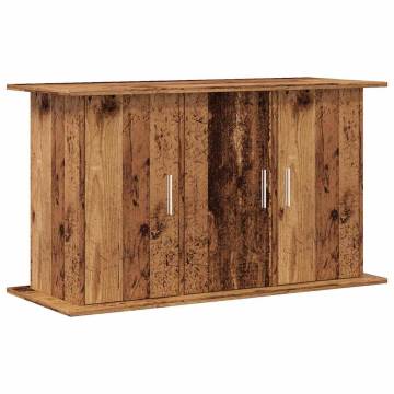 Aquarium Stand Old Wood 101x41x58 cm - Durable & Stylish