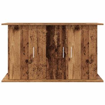 Aquarium Stand Old Wood 101x41x58 cm - Durable & Stylish