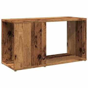 Stylish TV Cabinet Old Wood | 60x24x32cm | Durable Design