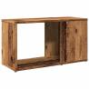 Stylish TV Cabinet Old Wood | 60x24x32cm | Durable Design