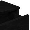 Stylish Black Wall Shelf with Drawers - 80x31 cm | HipoMarket