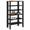  Shoe Rack Black 61x32x105 cm Engineered Wood Colour black Quantity in Package 1 Height 105 cm Number of 