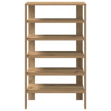 Shoe Rack Artisan Oak 61x32x105 cm - Stylish Storage Solution