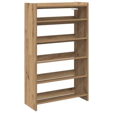 Shoe Rack Artisan Oak - Stylish Storage Solution | Hipo Market