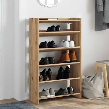 Shoe Rack Artisan Oak - Stylish Storage Solution | Hipo Market