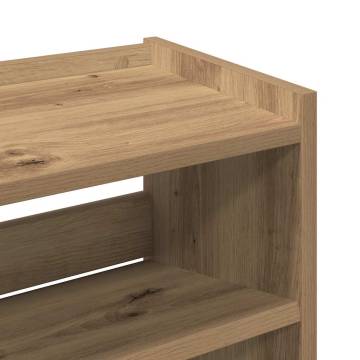 Shoe Rack Artisan Oak - Stylish Storage Solution | Hipo Market