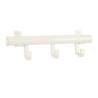 V-Part Coat Rack with 3 Hooks Techno 3 White - Stylish & Practical