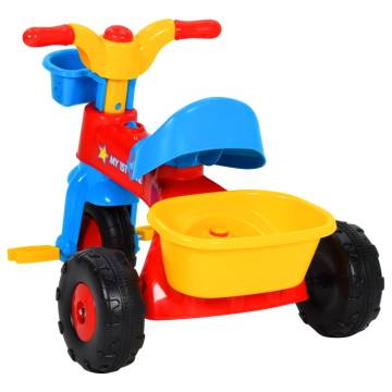 Multicolour Tricycle for Kids - Fun & Safe Cycling