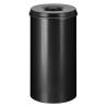 V-Part Self Extinguishing Waste Paper Bin 50 L Black Colour black Capacity 50 l Number of bins 1 