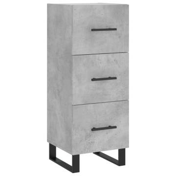 Highboard Concrete Grey - Stylish & Durable Storage Solution