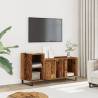  TV Cabinet Old Wood 100x35x55 cm Engineered Wood Colour old wood Quantity in Package 1 