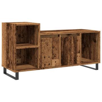 Stylish Old Wood TV Cabinet - 100x35x55 cm | HiPo Market