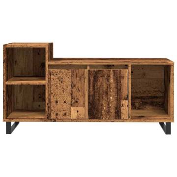 Stylish Old Wood TV Cabinet - 100x35x55 cm | HiPo Market