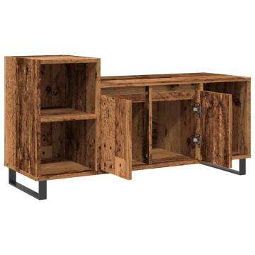 Stylish Old Wood TV Cabinet - 100x35x55 cm | HiPo Market