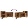 Stylish Old Wood TV Cabinet - 100x35x55 cm | HiPo Market