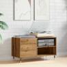 Record Cabinet Artisan Oak - Durable Vinyl Storage - Hipomarket