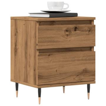 Bedside Cabinets 2 pcs Artisan Oak - Stylish & Durable Design