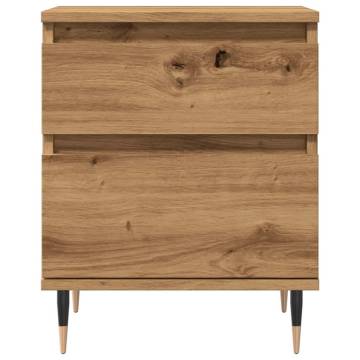 Bedside Cabinets 2 pcs Artisan Oak - Stylish & Durable Design